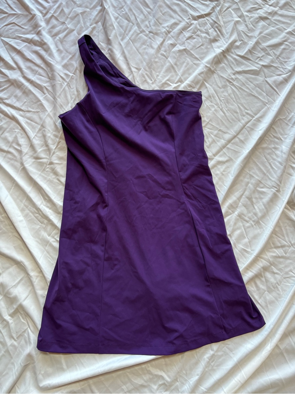 Outdoor Voices One-Shoulder Athletic Dress